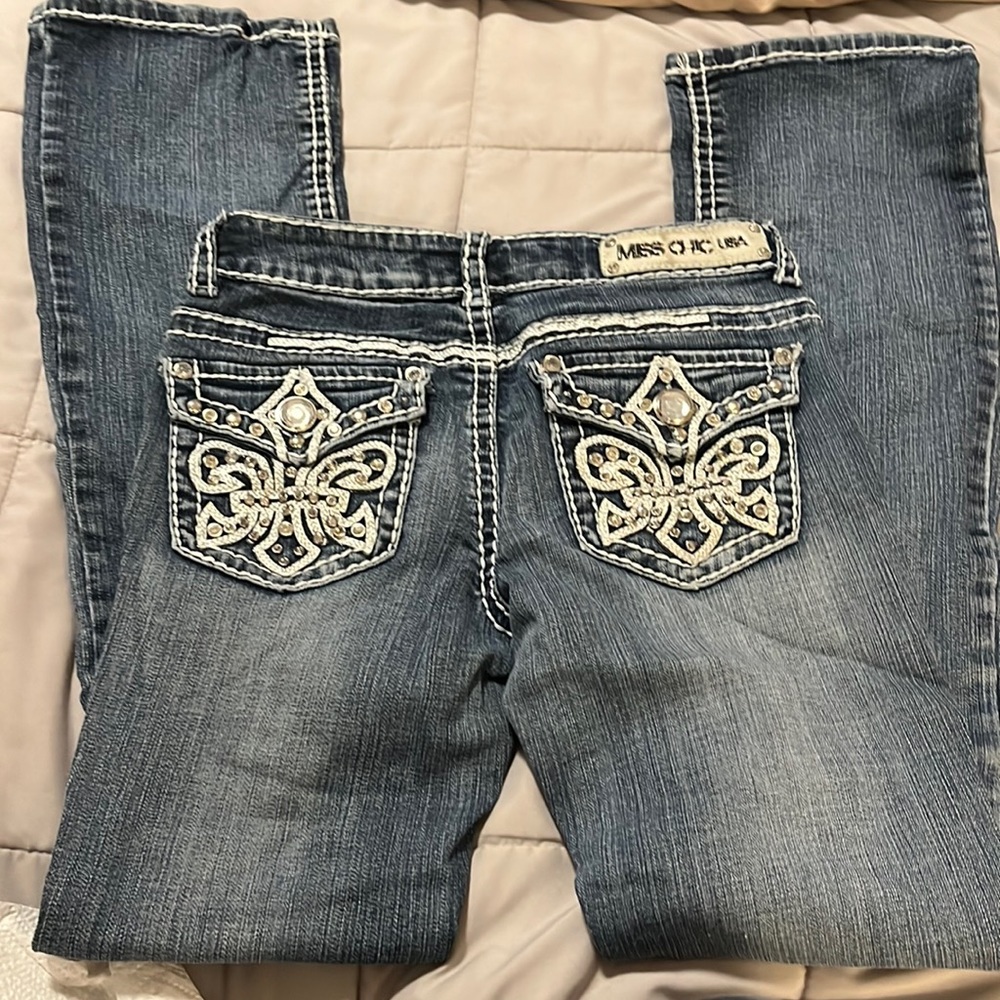 Miss chic jeans , size 3 bootcut